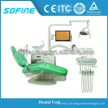 Komplettes Umweltleder CE Standard Semiautomatic Computergesteuerte Integral Dental Unit aus China